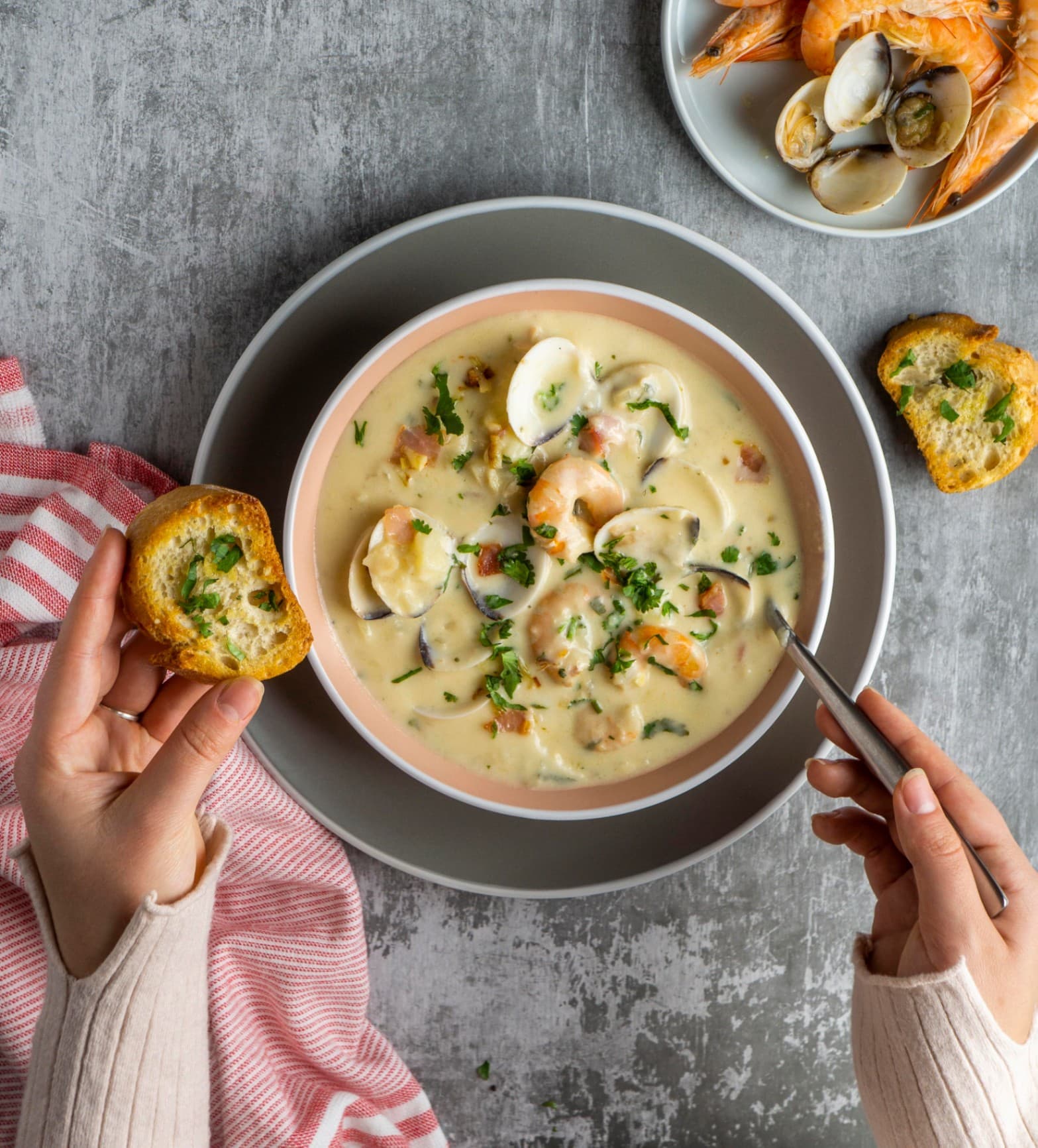Creamy Coconut Seafood Chowder