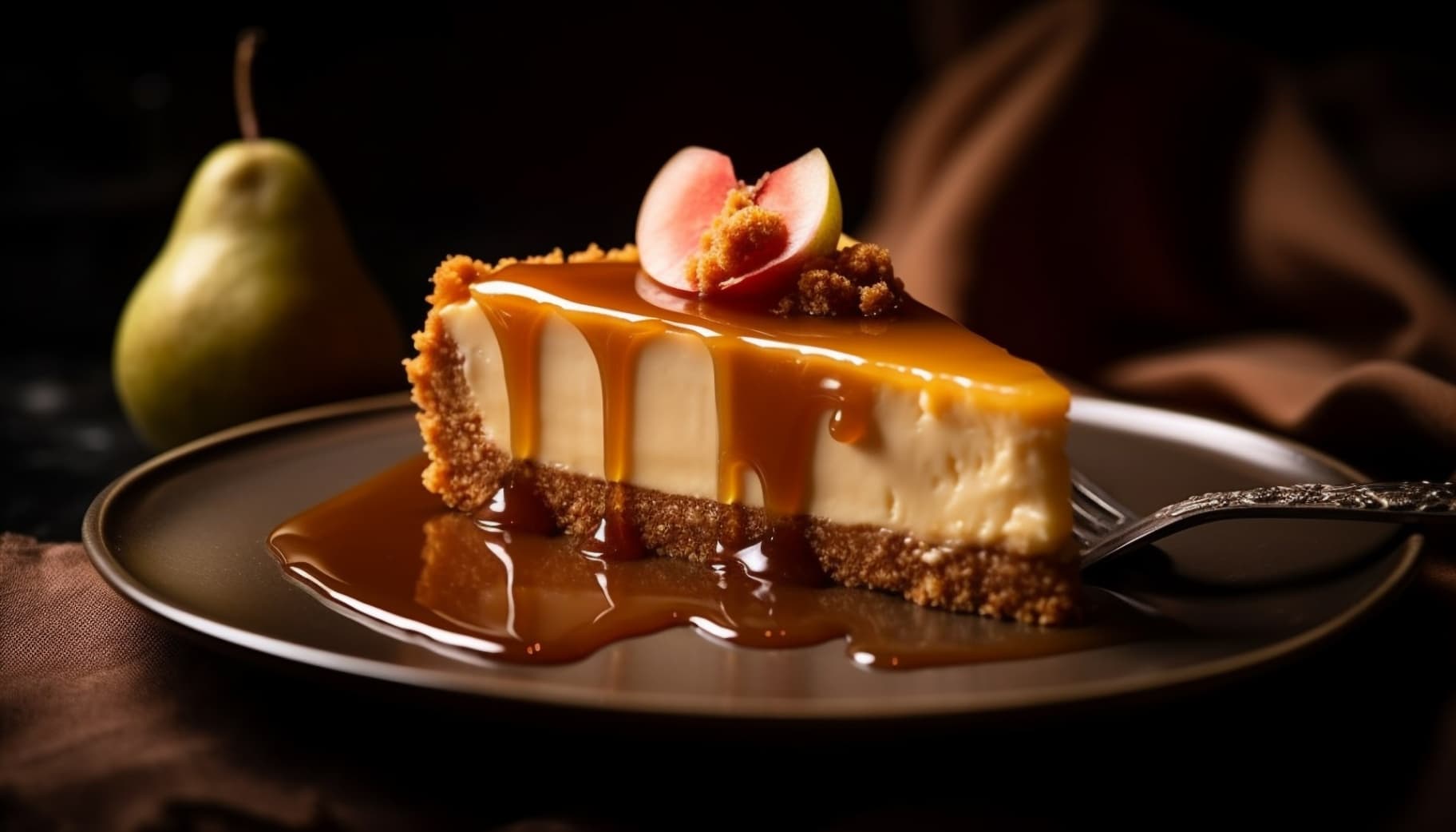 Classic Caramel Cheesecake